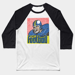 Retro Vintage American Football Player Baseball T-Shirt